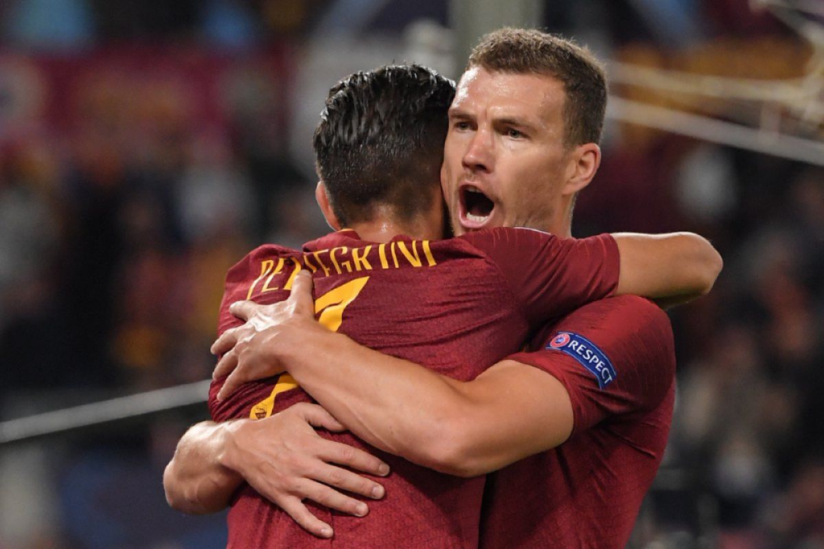 Dzeko aktor kemenangan 3-0 Roma atas CSKA