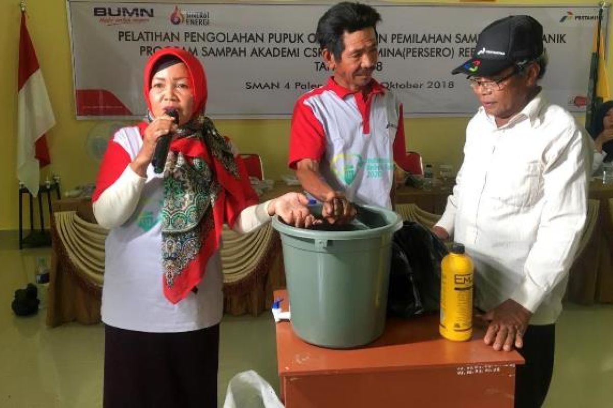 Program Bank Sampah CSR Pertamina berbagi berkah