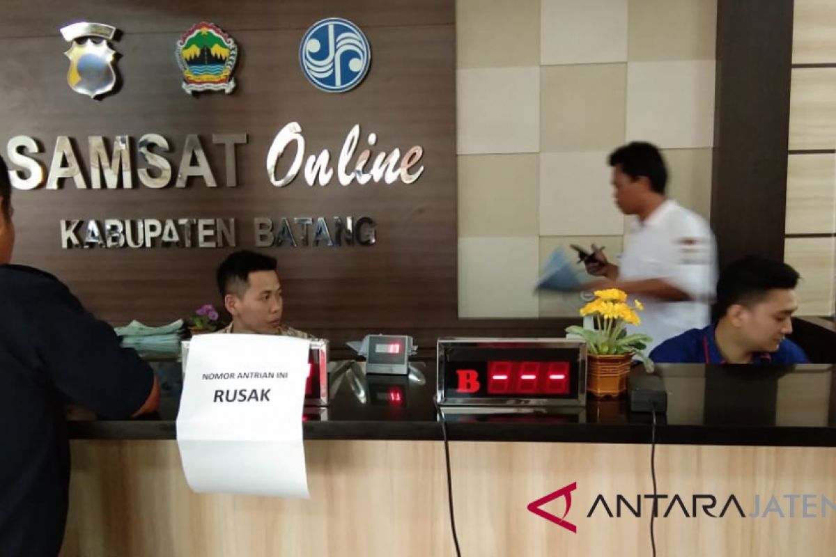 Samsat Batang optimistis capai target pendapatan PKB Rp78,4 miliar