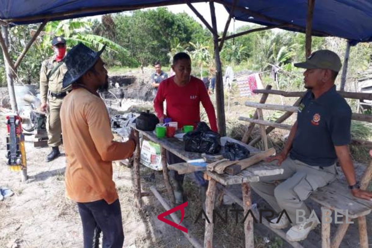 Satpol PP tertibkan tambang dikelola kepala lingkungan