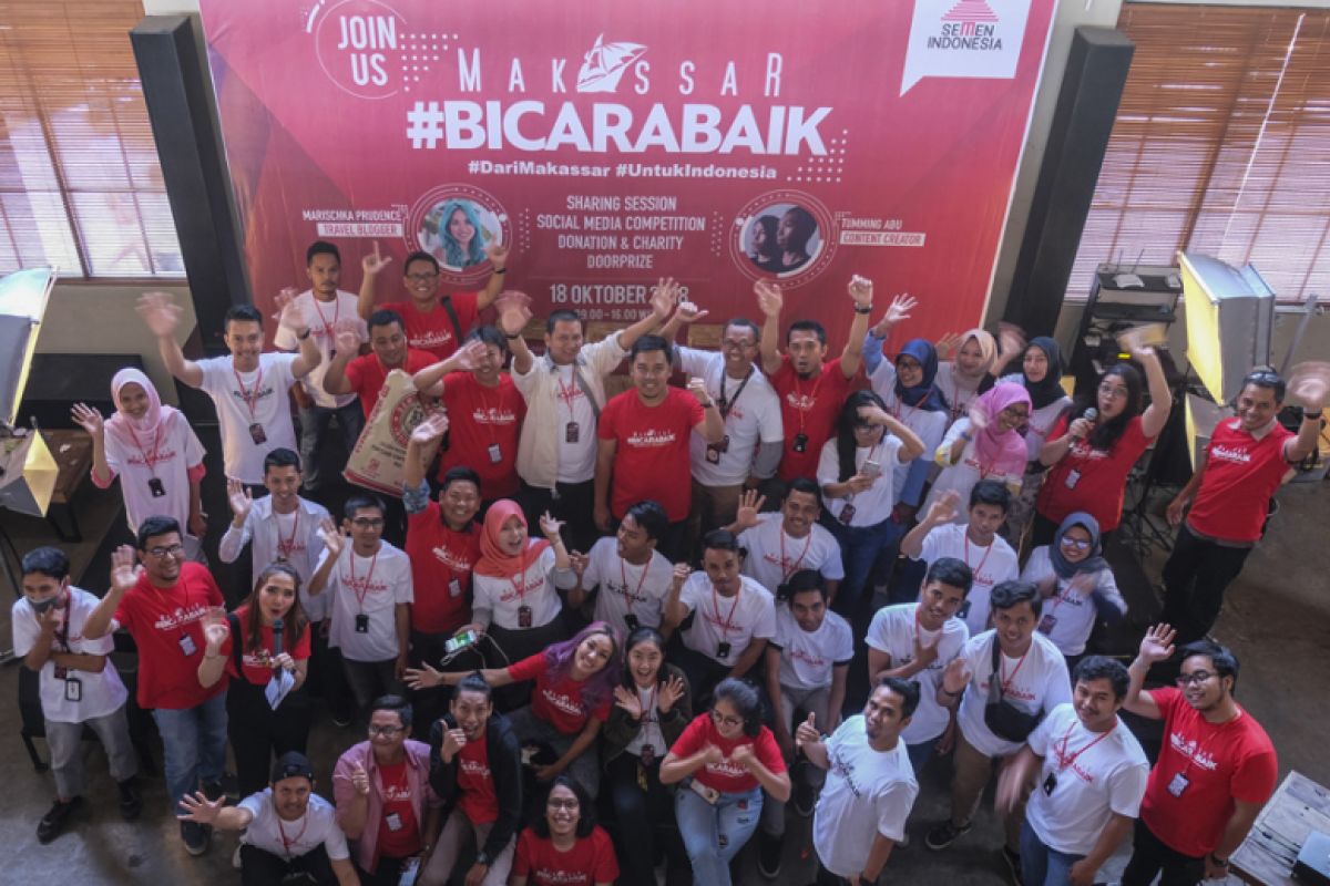 Semen Indonesia ajak warganet Makassar #BicaraBaik di medsos