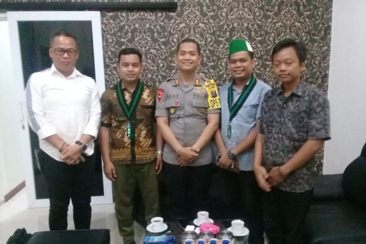 Kapolres Minta HMI Berperan Aktif Jaga Kondusifitas