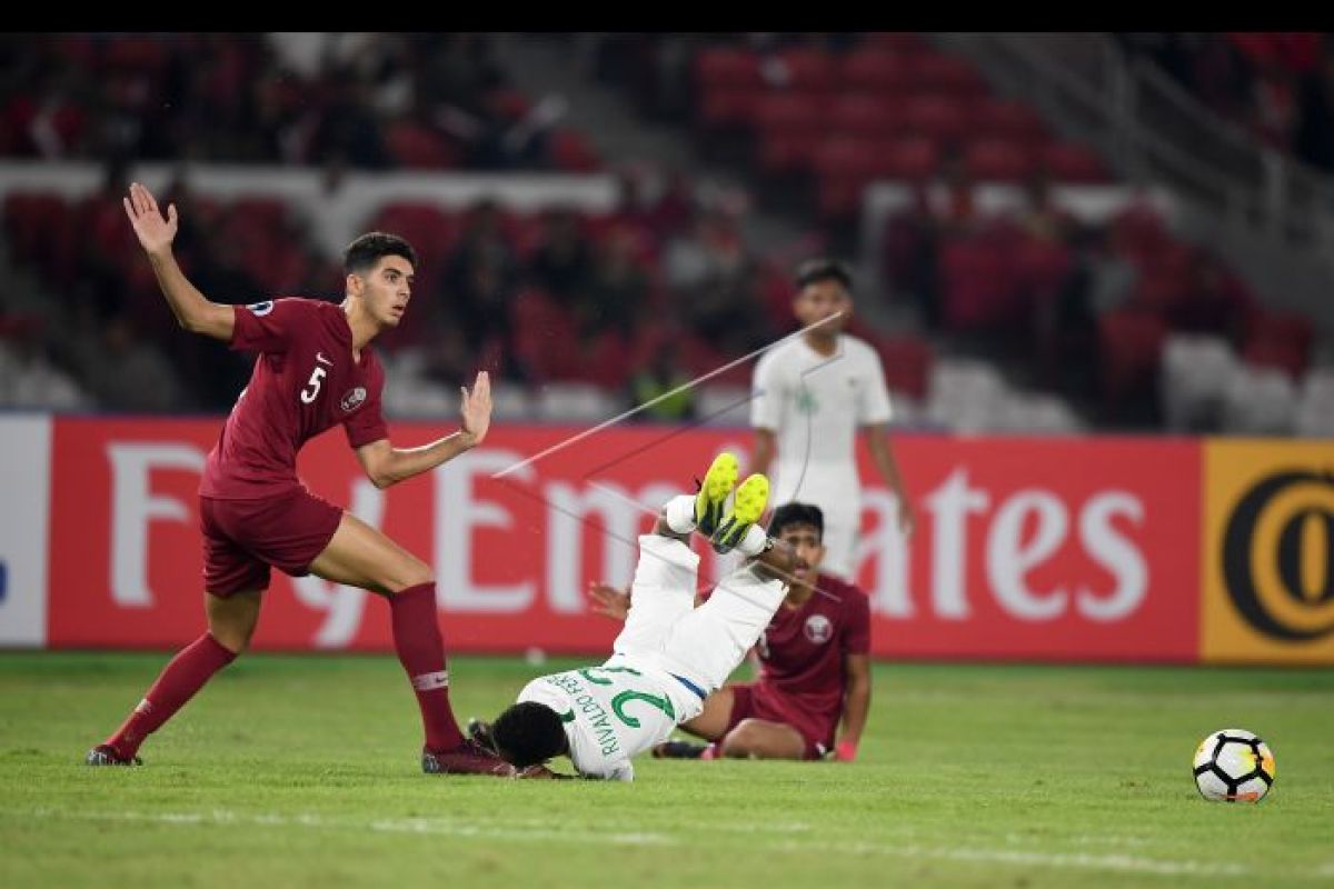 Timnas U-19 Indonesia dikalahkan Qatar dengan skor 5-6