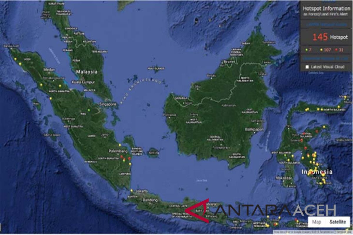 BMKG: potensi kebakaran lahan di Penajam tinggi