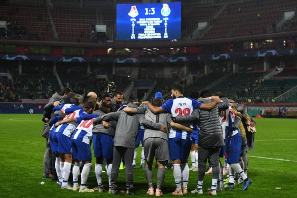 Porto mantap di puncak klasemen Grup D Liga Champions