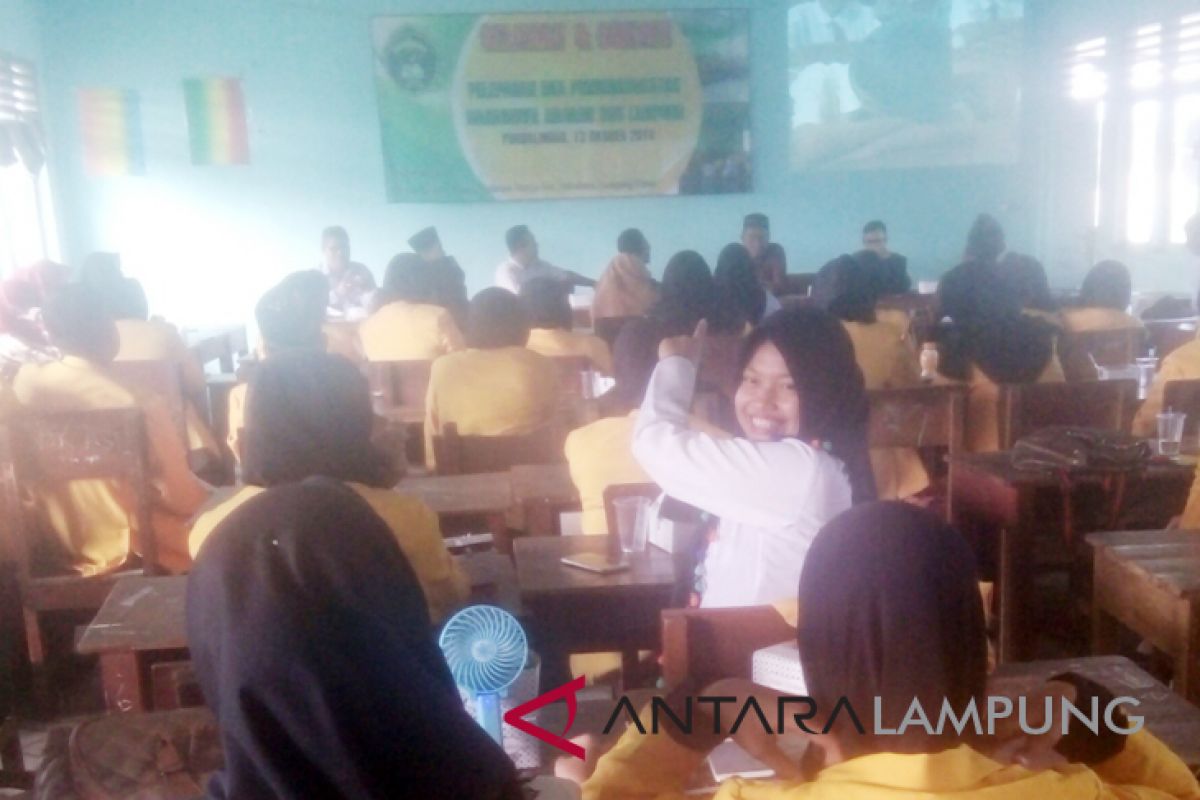 UNU Lampung berangkatkan mahasiswa magang