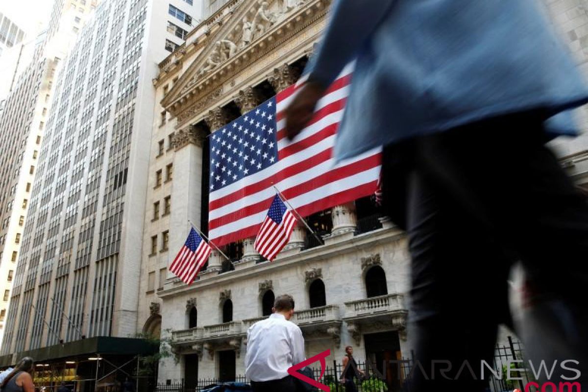 Kenaikan imbal hasil obligasi dorong Wall Street berakhir lemah