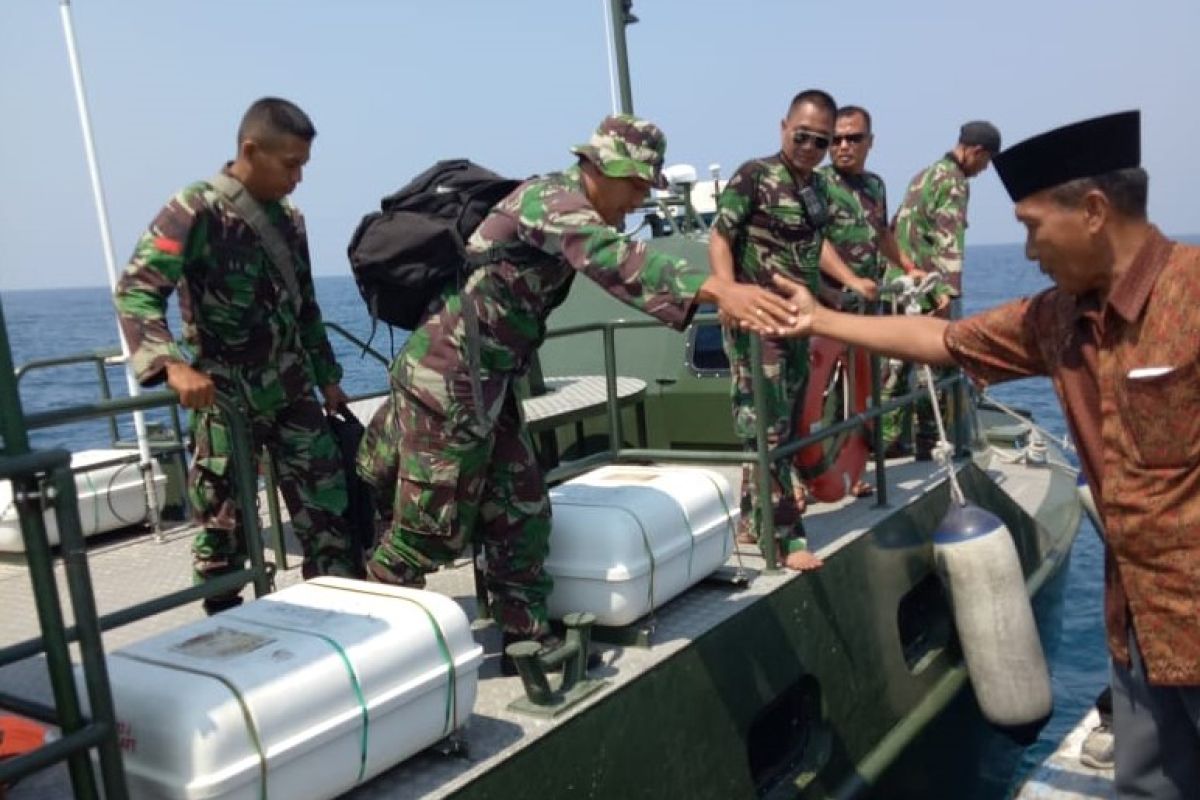 Bantu Korban Gempa, Tim Zeni Kodam Tiba di Sapudi