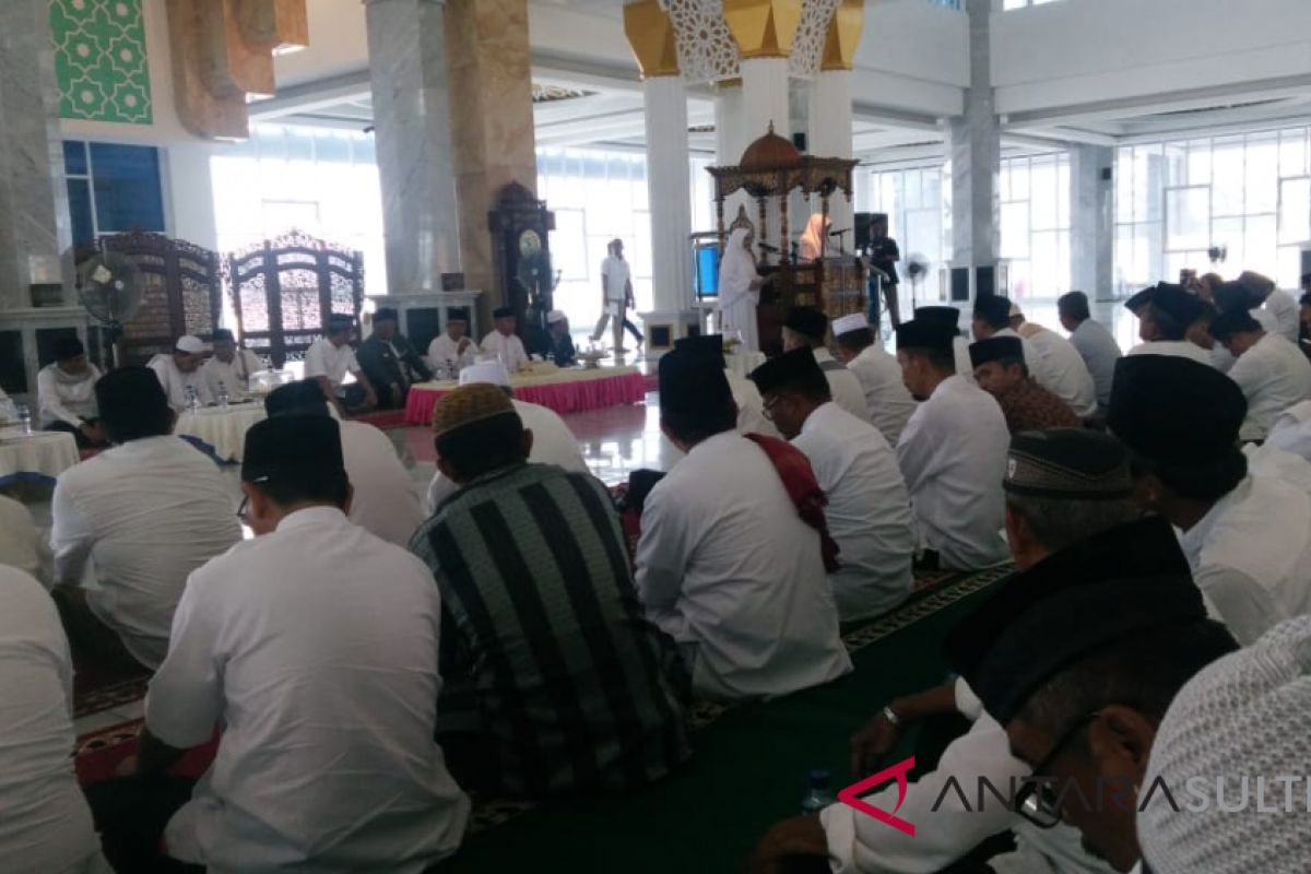 Gubernur Sultra apresiasi dzikir akbar untuk Palu