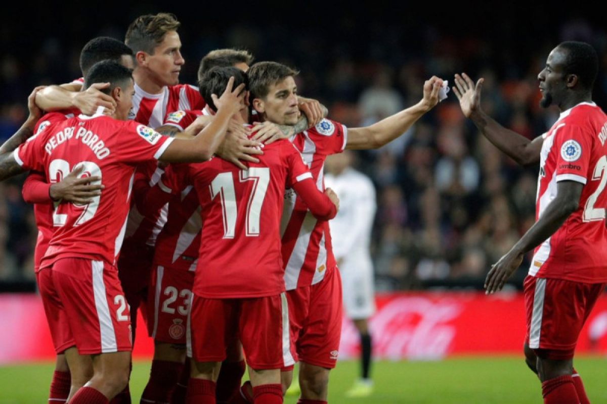 Girona pecundangi Valencia di Mestalla