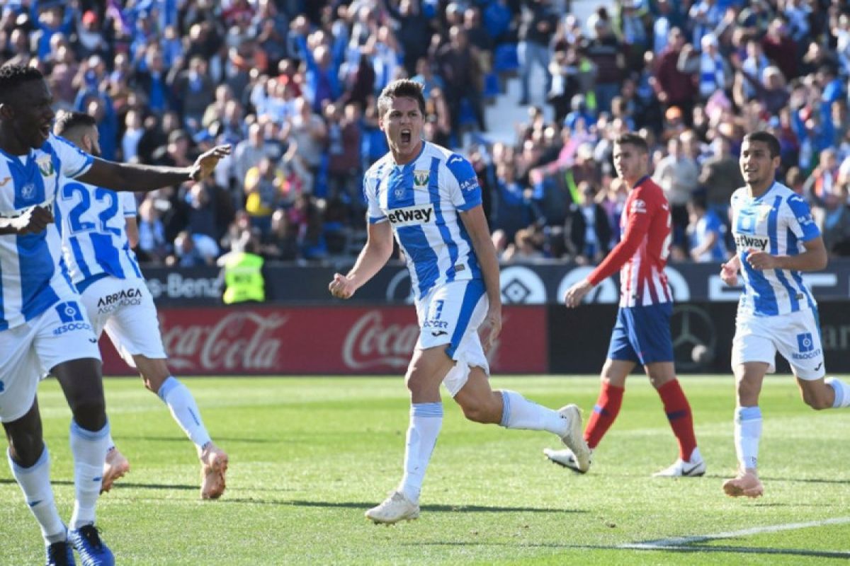 Atletico ditahan imbang 1-1 di markas Leganes