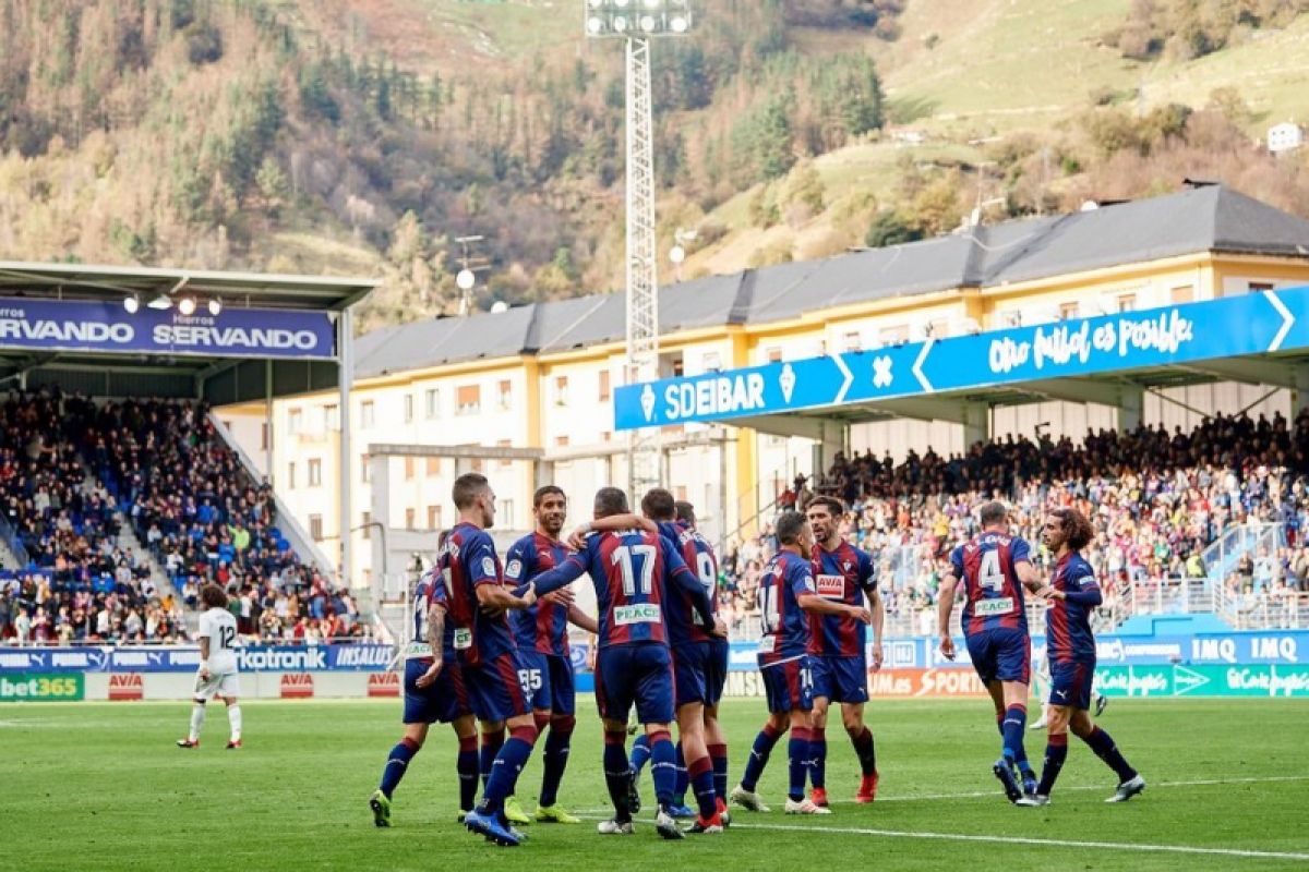 Eibar Kirim Real Madrid Kembali Menjejak Bumi