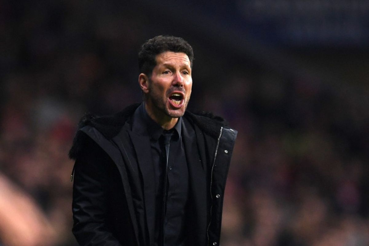 Simeone tegaskan Atletico bertekad tebus kegagalan musim lalu