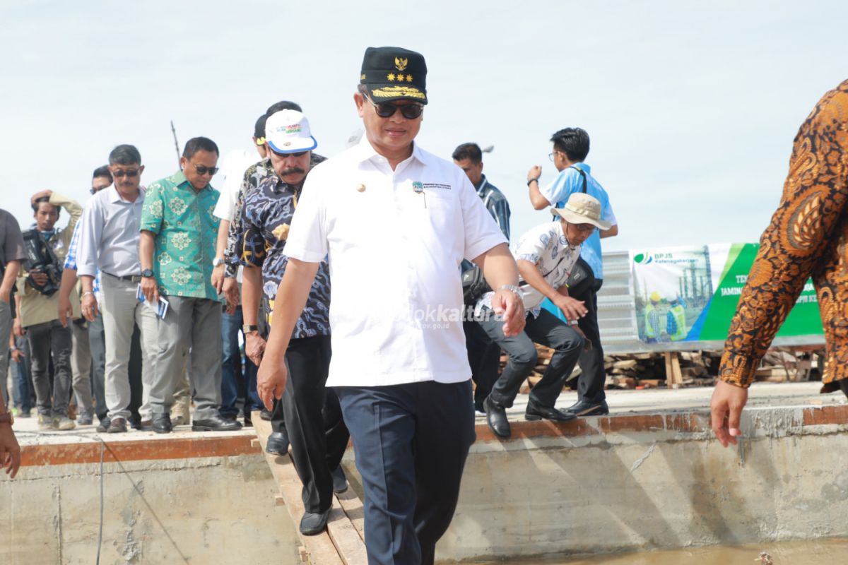 Catatan Gubernur Saat Meninjau Proyek Infrastruktur di Tarakan dan Bunyu (1)