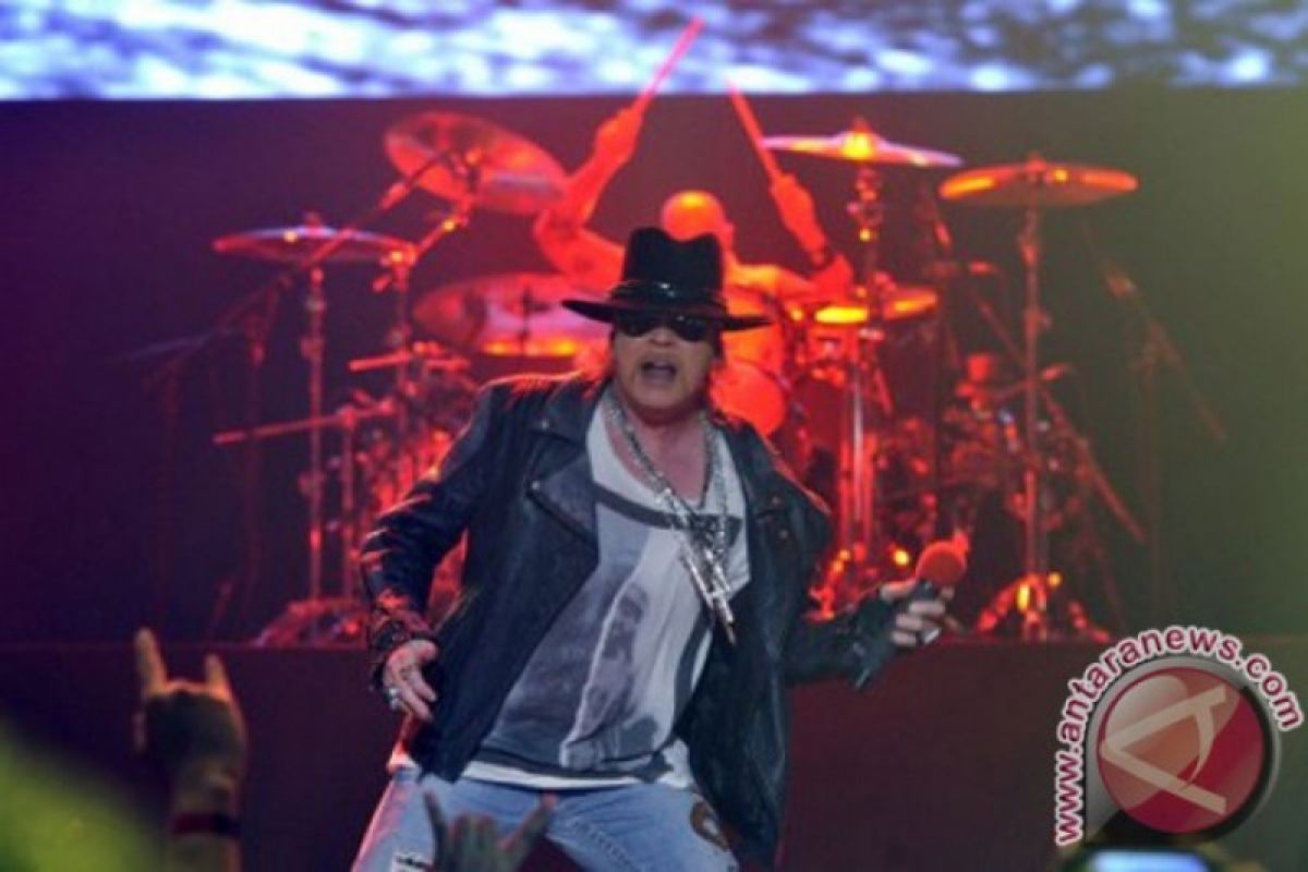 Tiga jam Guns N' Roses akan hentak Jakarta
