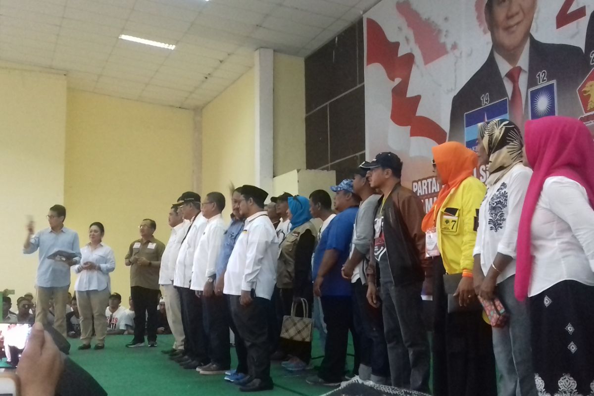 Sandiaga kukuhkan tim relawan Prabowo-Sandi