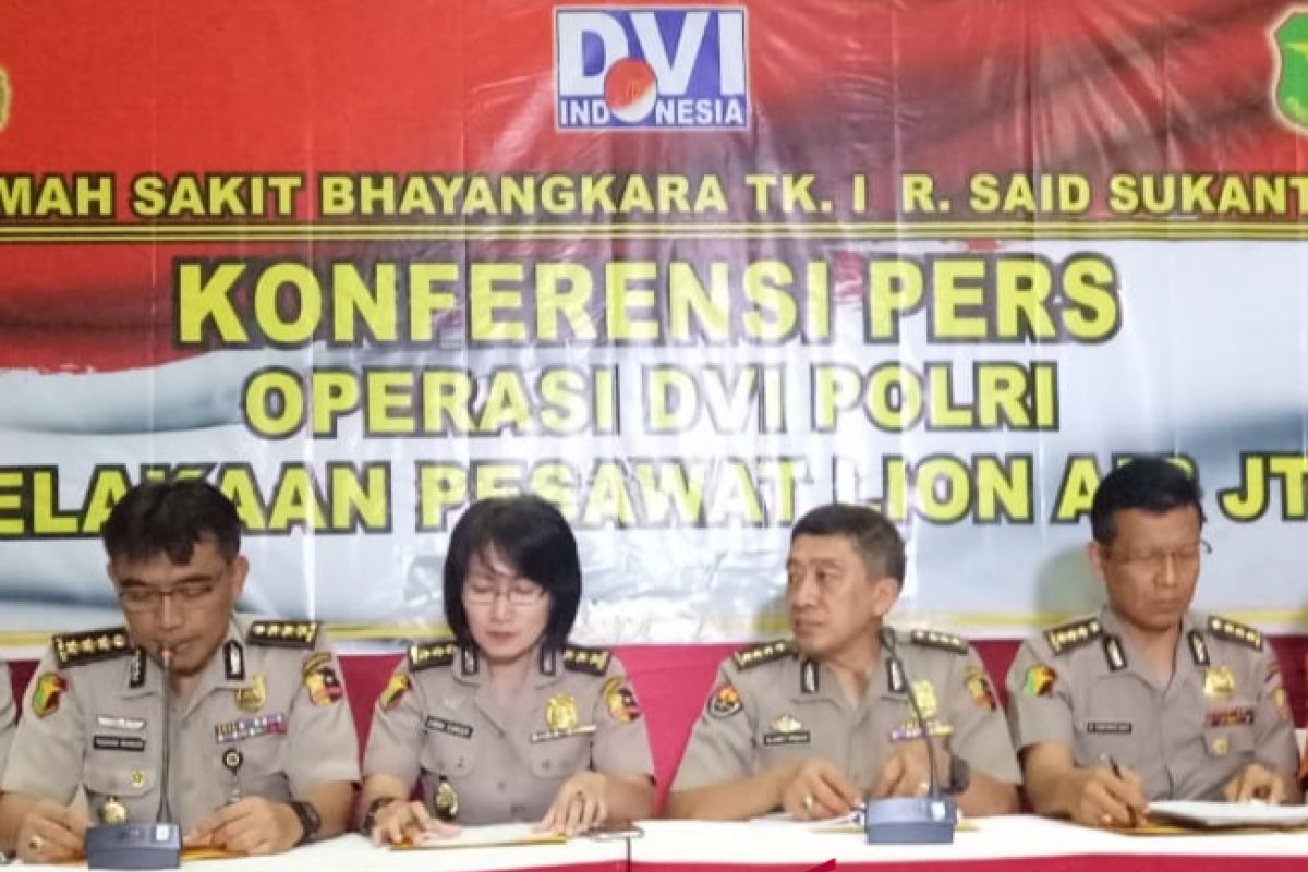 DVI: Identifikasi tetap berlanjut jika evakuasi dihentikan