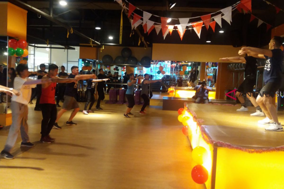 Celebrity fitness Palembang sukses jadi komunitas fitness besar