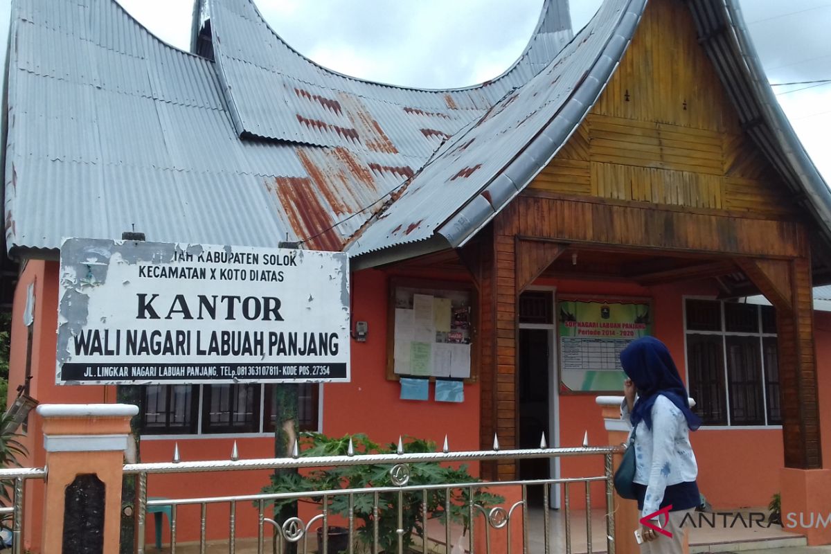 Nagari Labuah Panjang bangun 1,3 kilometer jalan nagari melalui dana desa