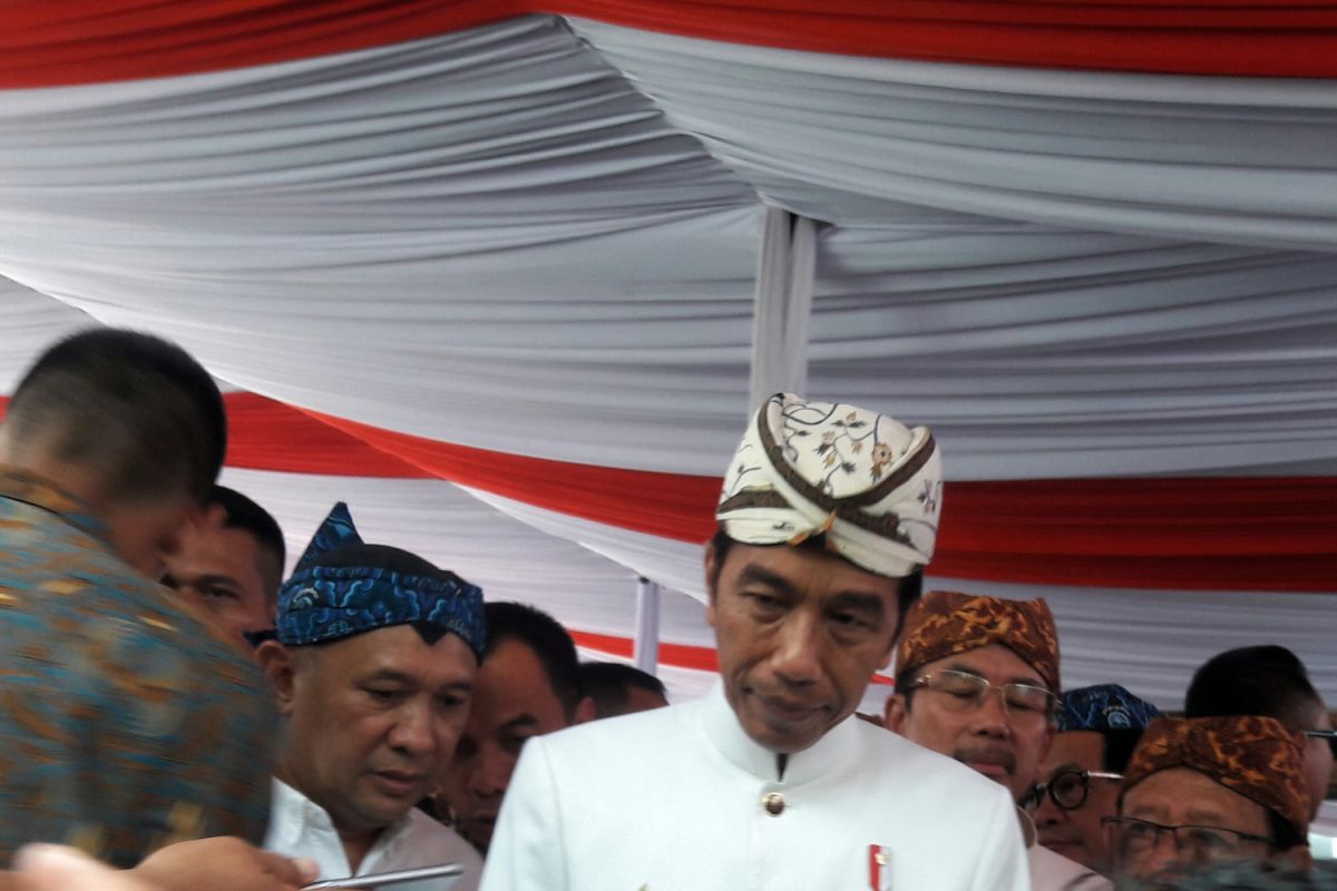 Jokowi ajak masyarakat hijrah dari ujaran kebencian