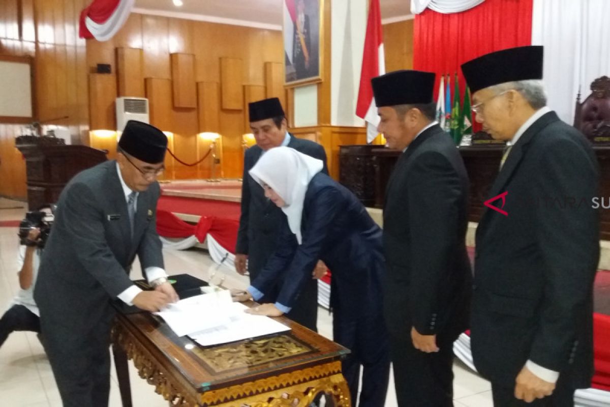 DPRD Sumsel setujui APBD 2019 sebesar RP9,71 trliun