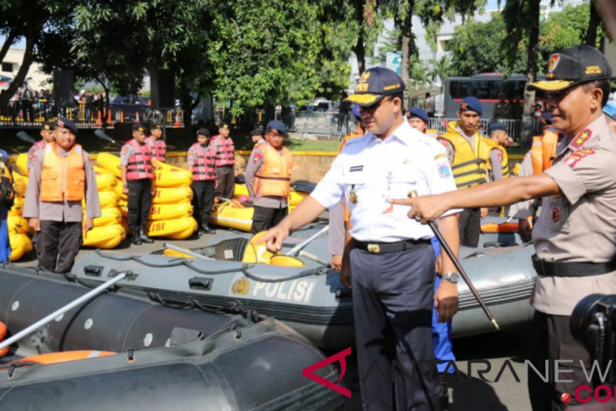 7.000 personel gabungan siaga banjir di Jakarta