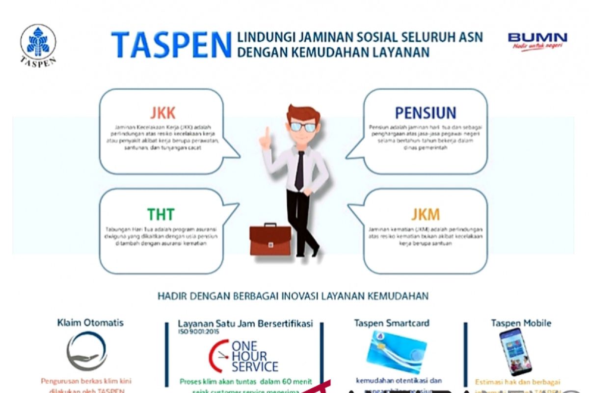 Taspen berikan perlindungan lengkap bagi ASN