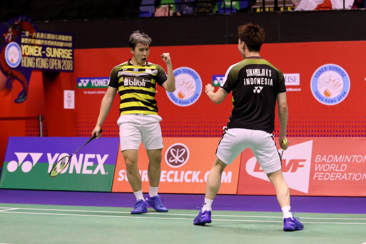 Kevin/Marcus  wins Hong Kong Badminton Open