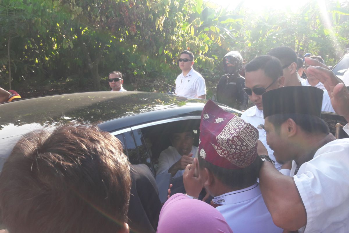 President Jokowi conducts working visit in Lampung