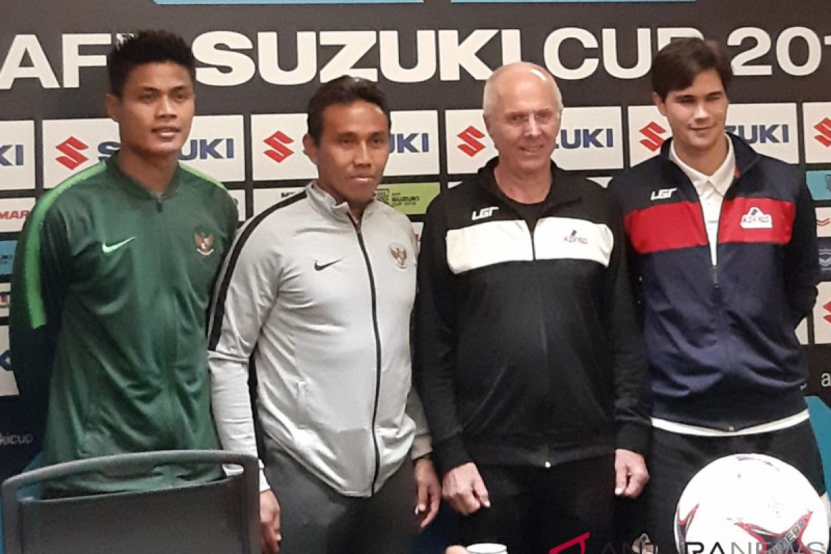 Sven-Goran Eriksson: Tak mudah hadapi Indonesia