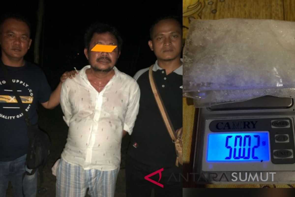 Polisi gagalkan upaya transaksi 50,02 gram sabu