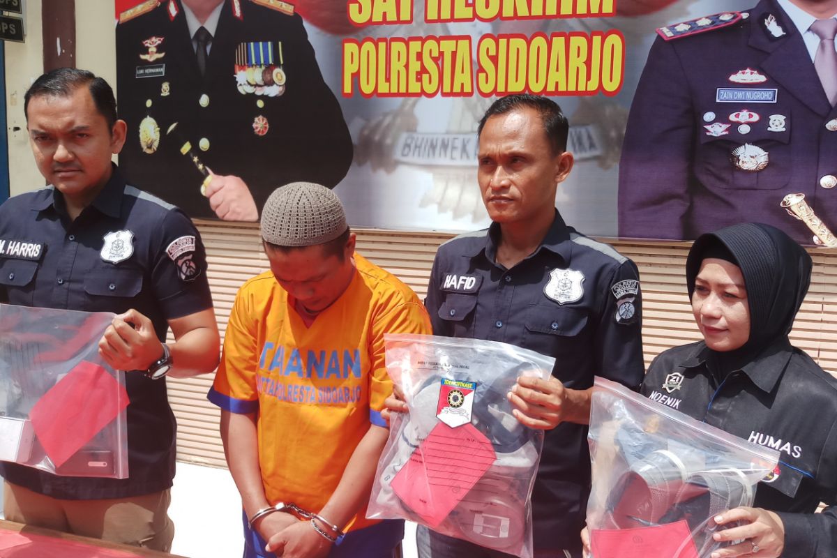 Polisi Gadungan Ditangkap di Sidoarjo Usai Tipu Korbannya