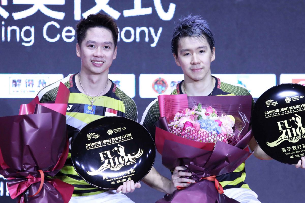 Minions juara turnamen China Terbuka 2018