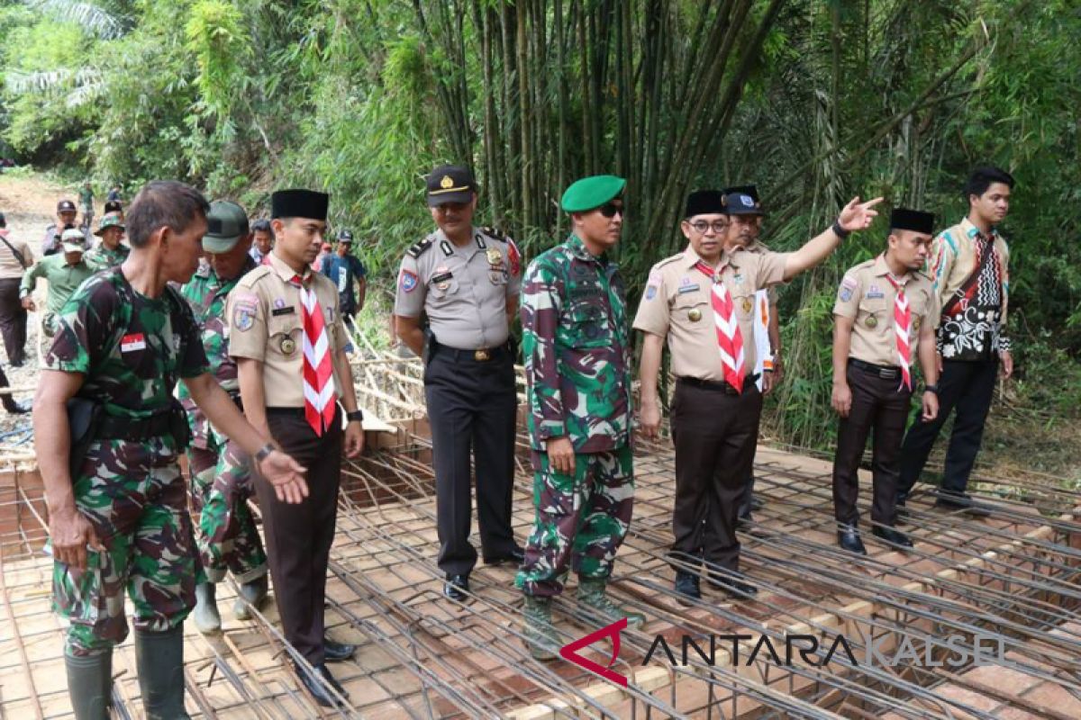 Wabup HSS kunjungi lokasi TMMD Kodim Kandangan