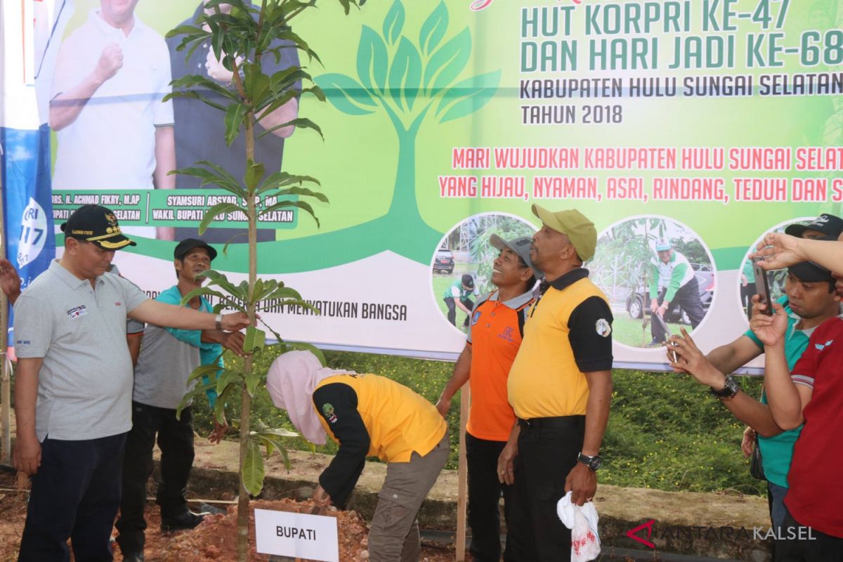 Three hundred trees to motivate Daha residents