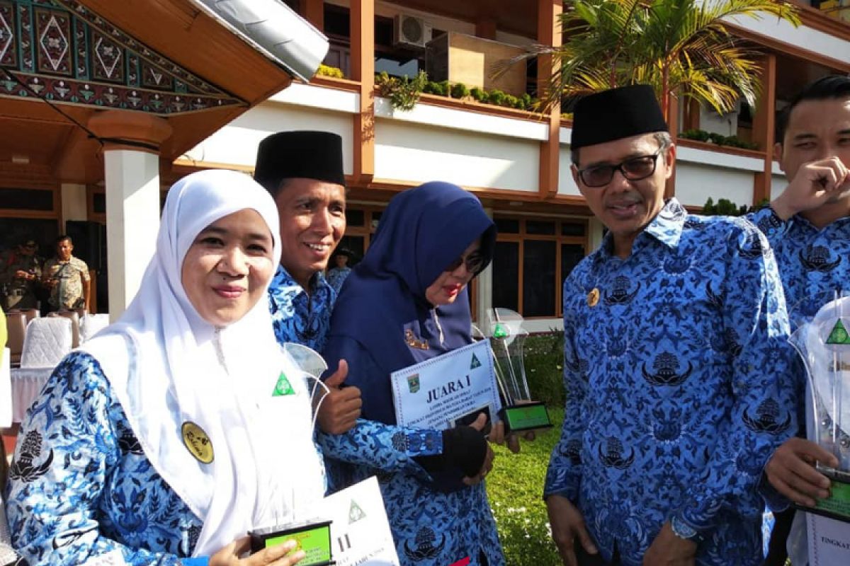 Perwakilan TK Padang Panjang dapat juara II tingkat provinsi