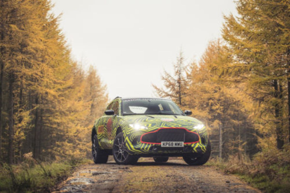 DBX prototipe SUV pertama dari Aston Martin