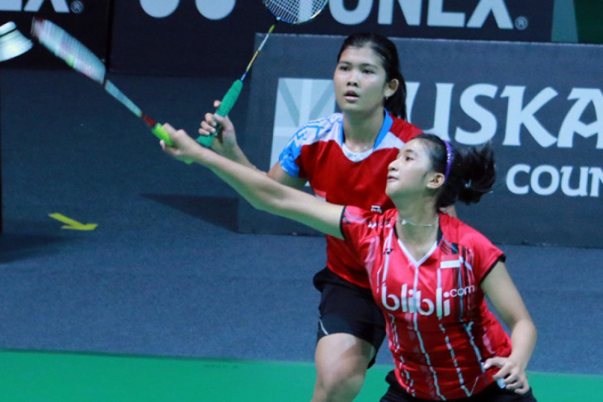 Ganda putri Indonesia siap hadapi pasangan Taiwan di Korea Masters 2018