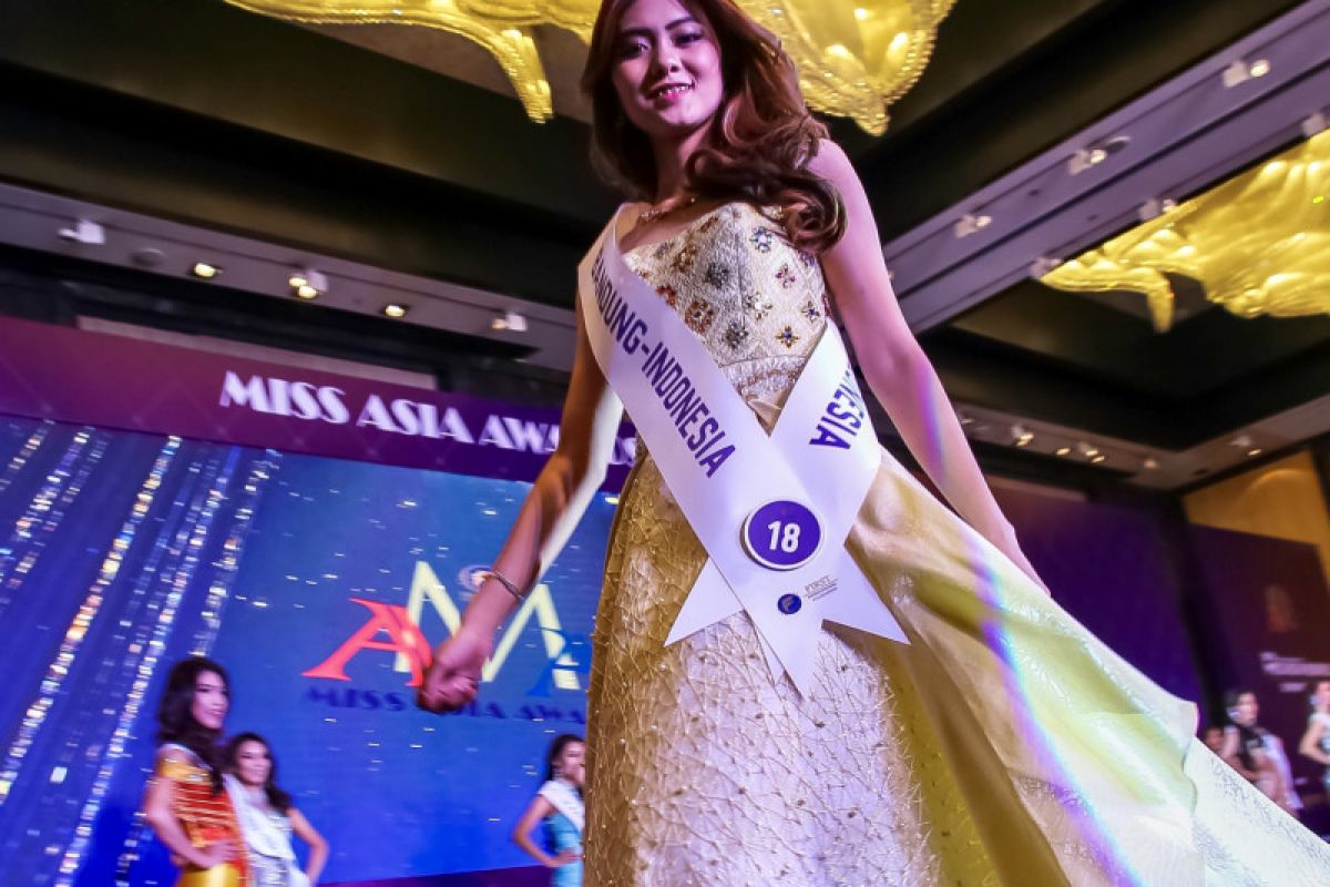 Putri Riri runner-up Miss Asia Awards 2018