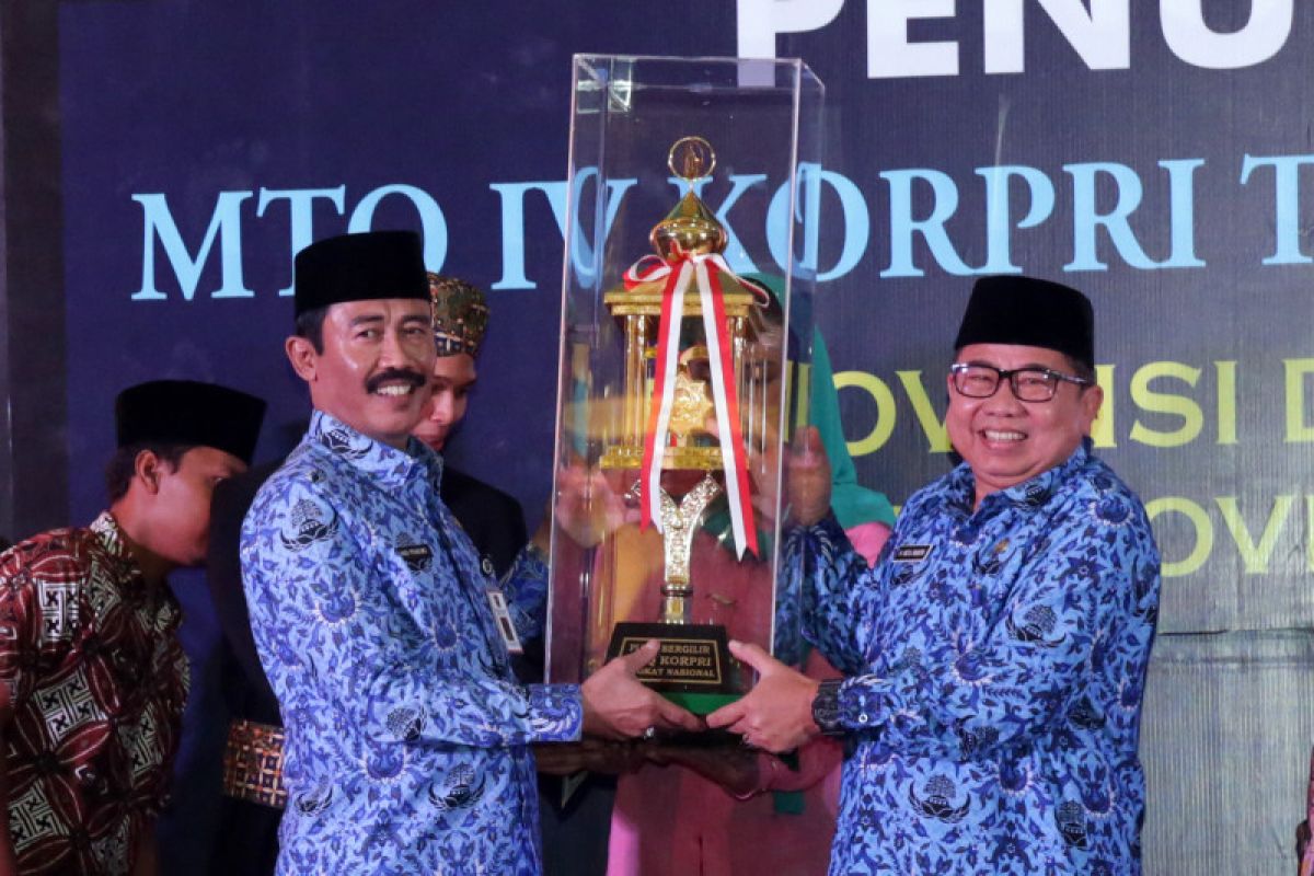 Banten Juara Umum MTQ Nasional  Korpri  2018