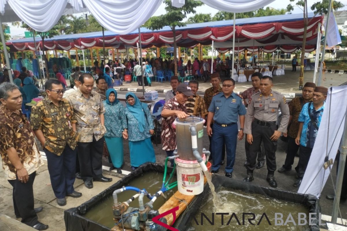 Alat Pencuci Lada Bangka juara pertama nasional