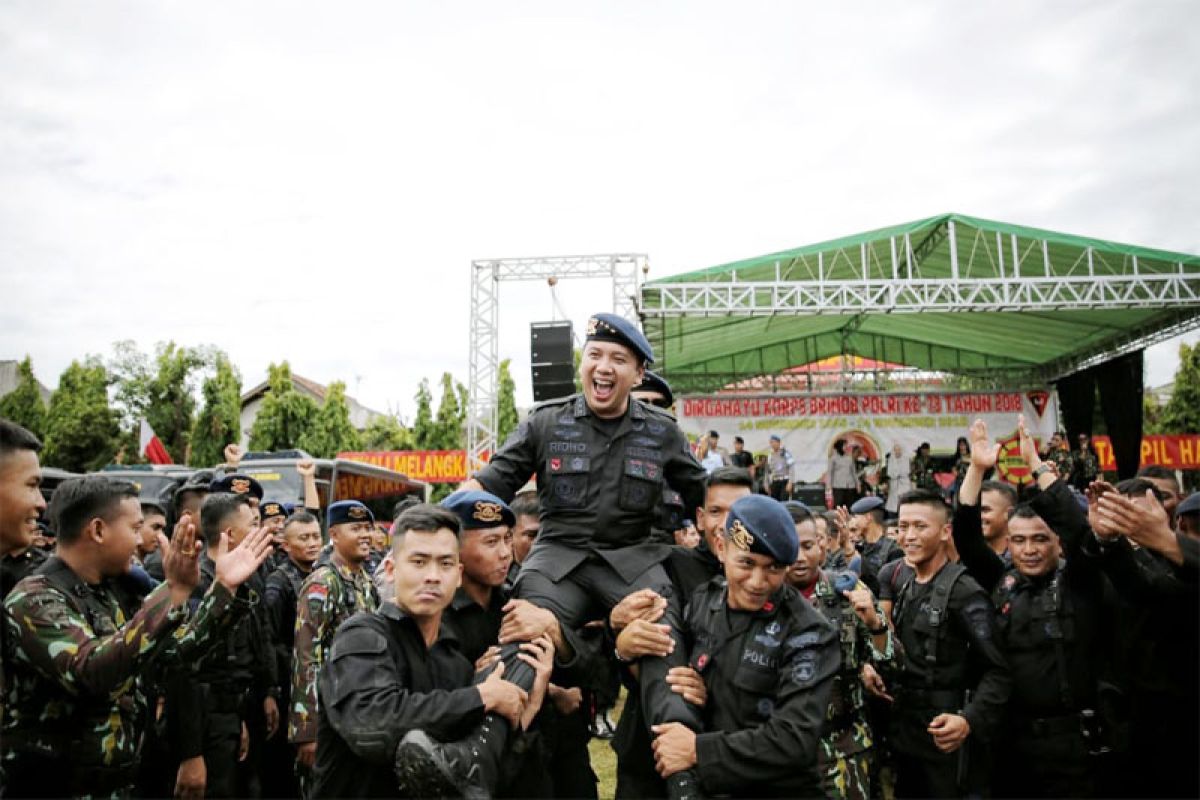 Ini Kemeriahan HUT Ke-73 Korps Brimob Polri 2018 Di Lampung