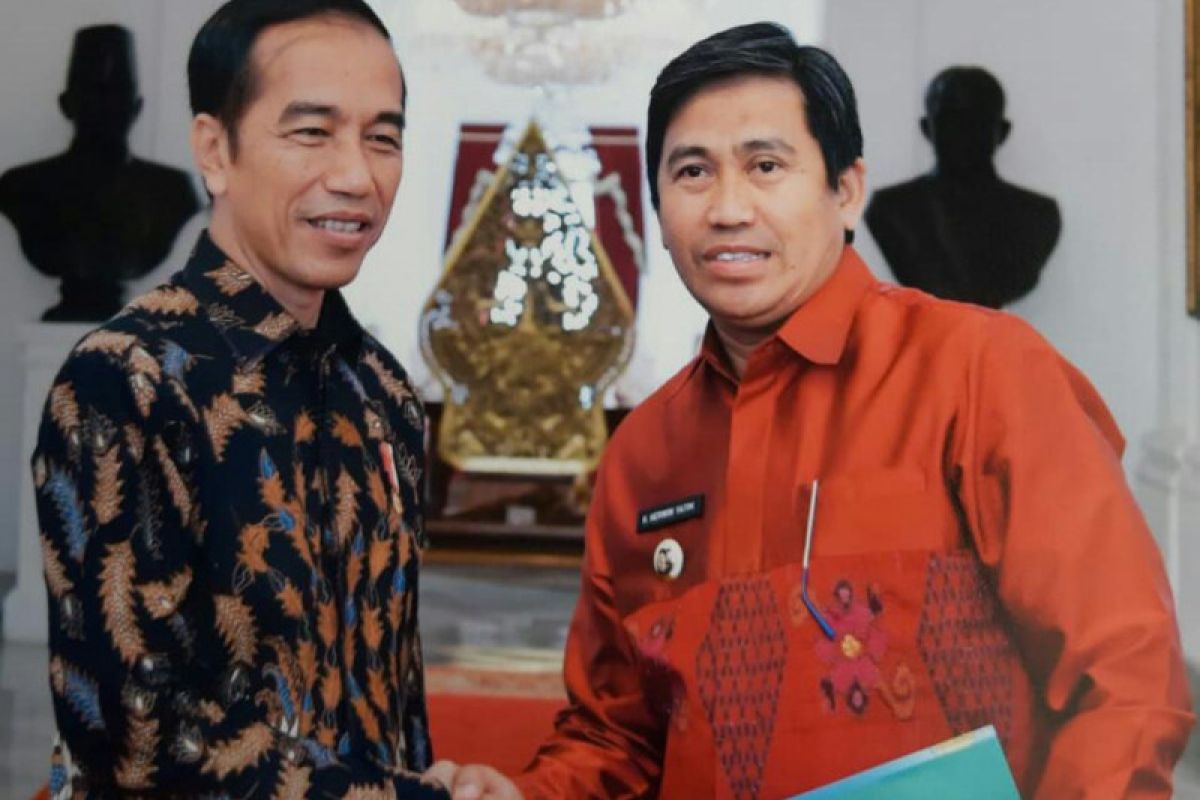 Ketemu Presiden, Bupati Banggai lapor siap laksanakan Hari Nusantara 2018