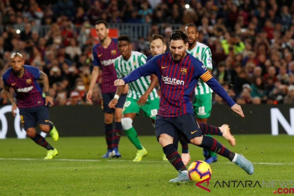 Real Betis berhasil permalukan Barcelona dikandang sendiri