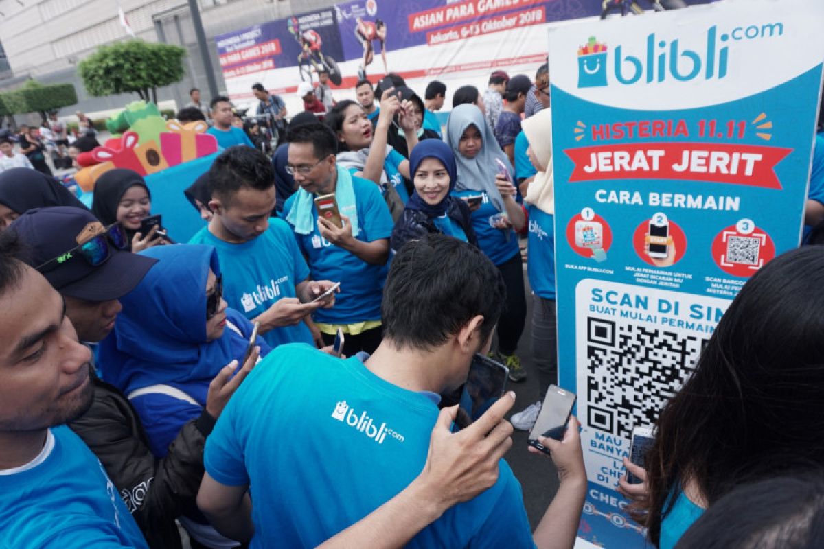 Blibli Histeria tawarkan berbelanja dengan teknologi Augmented Bli