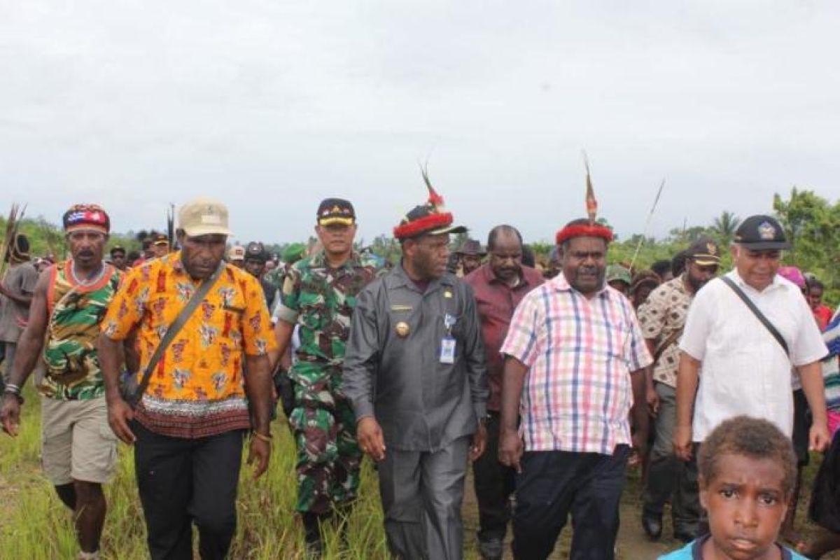 Pemkab Asmat dan Yahukimo bahas batas wilayah