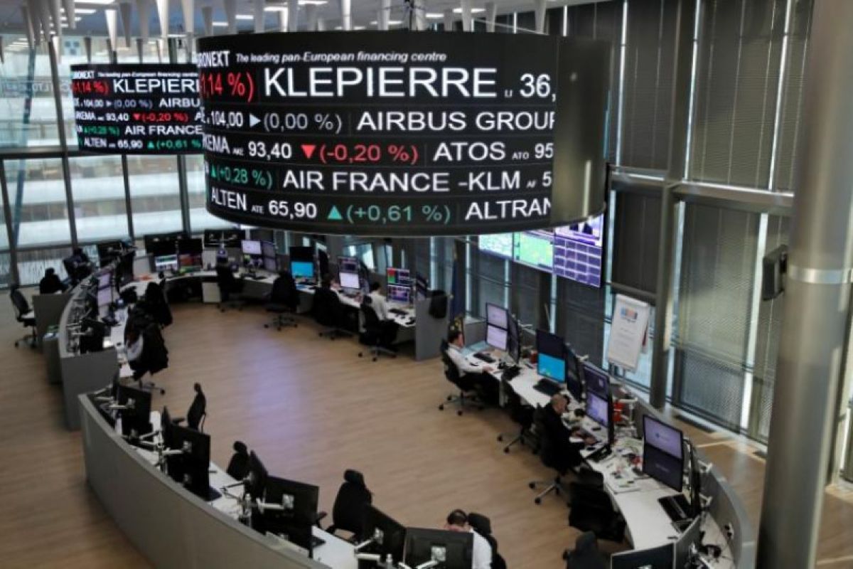 Saham Prancis setop kerugian 2 hari, Indeks CAC 40 naik 1,48 persen