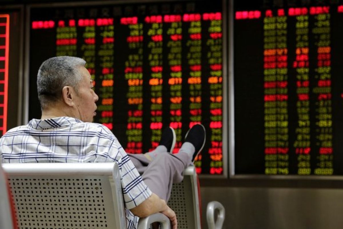 Bursa saham China ditutup menguat setelah turun 2 hari beruntun
