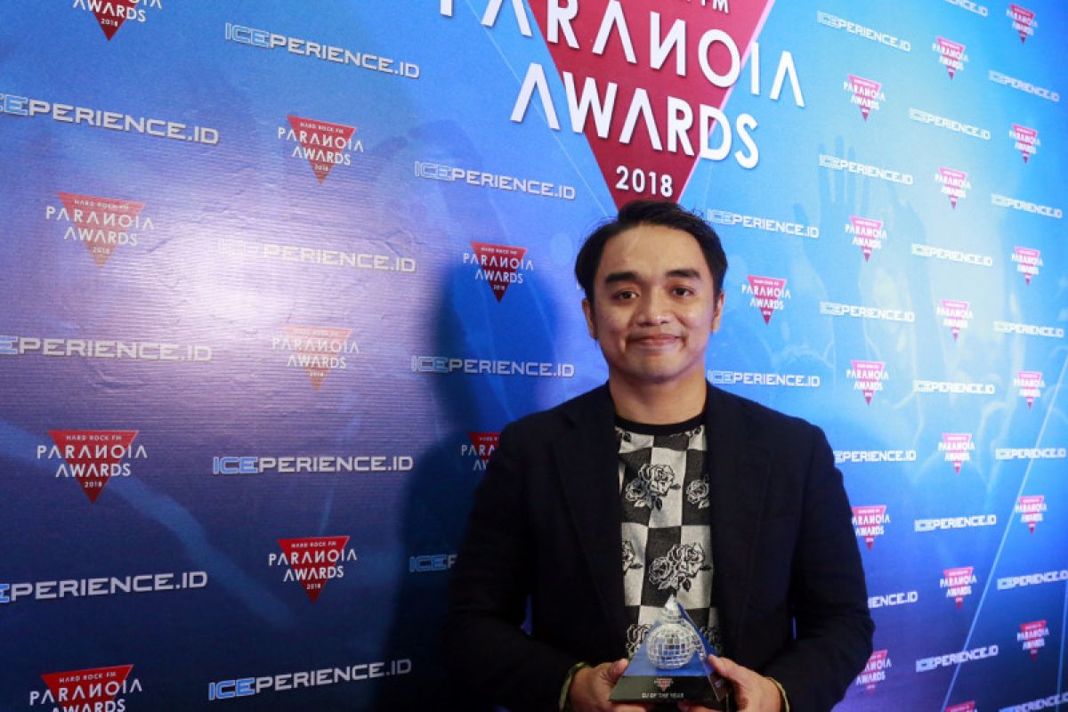 Dipha Barus "DJ of The Year" Paranoia Awards 2018