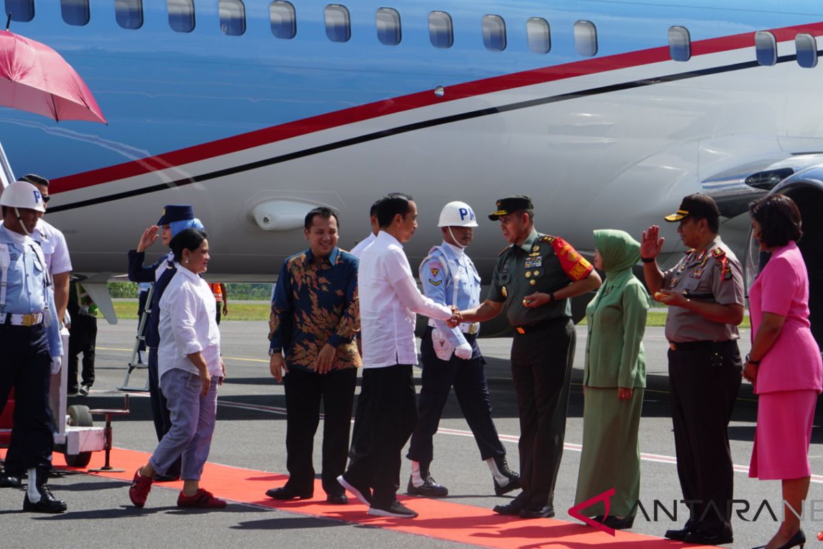 Presiden kunjungan kerja di Lampung